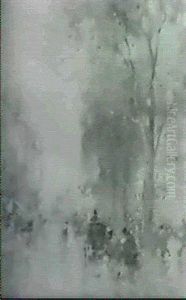 A Street After Rain by James Watterston Herald