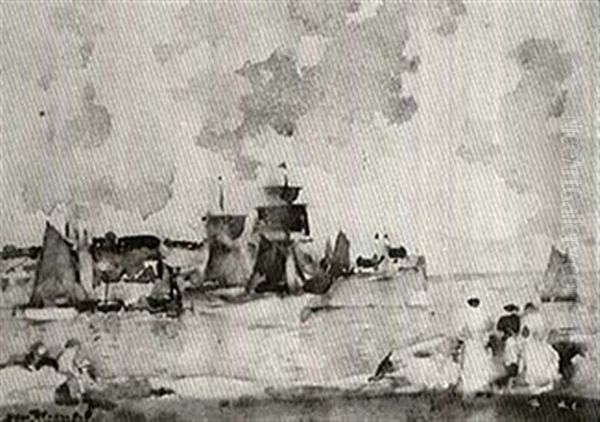 A Scottish Harbour - view 1