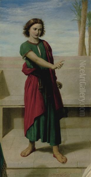 The Boy Daniel Condemning The False Elder - view 1
