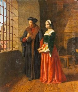 Thomas Moore And His Daughter