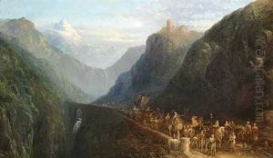 Constantine The Great Crossing The Alps