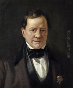 Bildnis Eines Eleganten Herren, Trager Des Eisernen Kreuzes