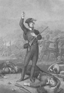Der Tod Von Theodor Korner Am 26. August 1813 Bei Gadebusch by Wilhelm Friedrich Heinrich Herbig