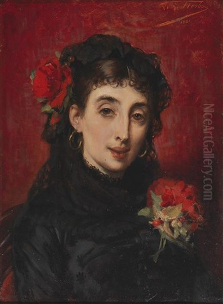 Portrait Of A Spanish Woman - view 1