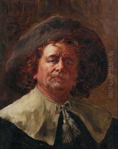 Self Portrait In 17th Century Costume