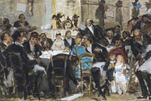 Le Repas De Noces by Leon Herbo