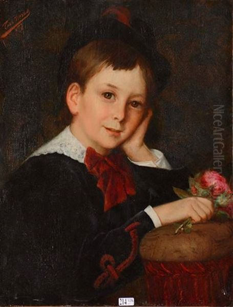 Jeune Garcon A La Rose - view 1