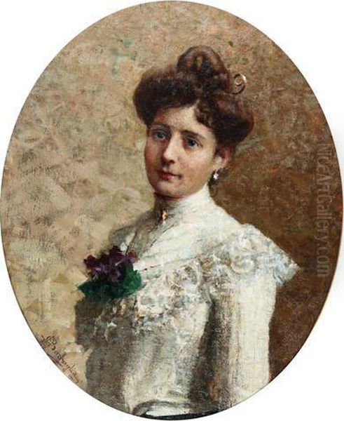 Nobildonna Con Violette - view 1