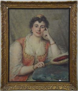 Femme A L'eventail