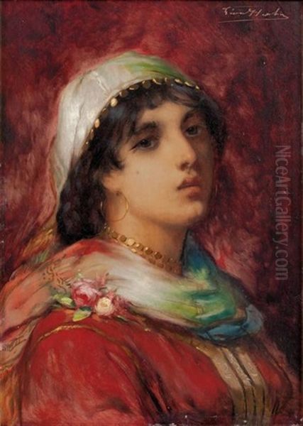 Portrait D'une Jeune Orientale - view 1