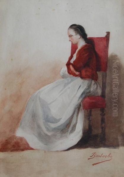 Donna Seduta - view 1