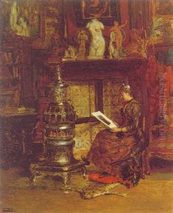 A Beauty In An Interior by Leon Herbo