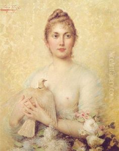 Lady With A Dove