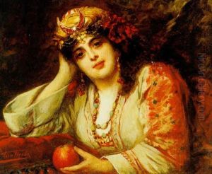 Belle Orientale A La Pomme Rouge by Leon Herbo