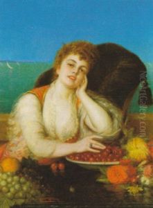 La Dame Aux Cerises Devant La Mer