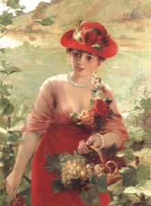 Gathering Grapes