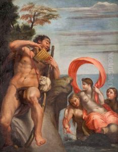 Favola Di Galatea E Polifemo by Antonio Alberti Barbalonga