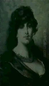 A Spanish Beauty, Bust Length