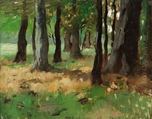Edge Of The Wood by Thomas Ludwig Herbst