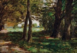 At The Edge Of The Wood by Thomas Ludwig Herbst