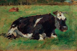 Resting Cow by Thomas Ludwig Herbst