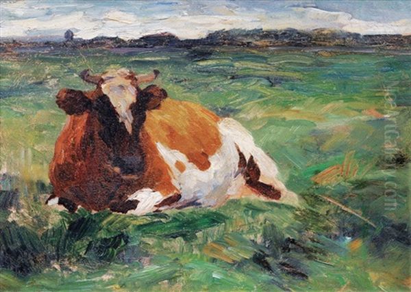Resting Cow - view 1