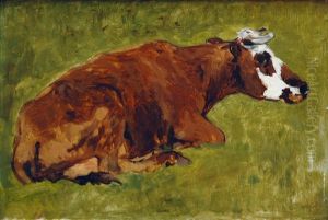 Lying Cow by Thomas Ludwig Herbst