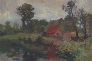 Bauernhaus Am Wasser by Thomas Ludwig Herbst