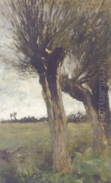 Landschaft Mit Weidenbaumen - view 1