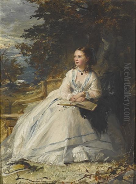 Portrait Of Harriet Stuart Forbes, Lady Clinton - view 1