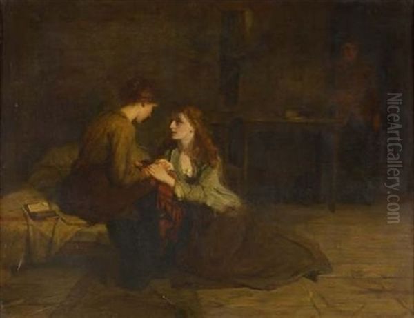 Jeannie And Effie Deans In Prison - view 1