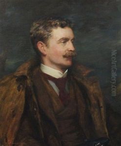 Portrait Of Charles Vallance Alexander Cochrane Baillie, Second Baron Of Lamington Gcmg, Governor Of Queensland