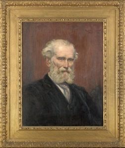 Portrait Of A. Halliday Douglas by Robert Duddingstone Herdman