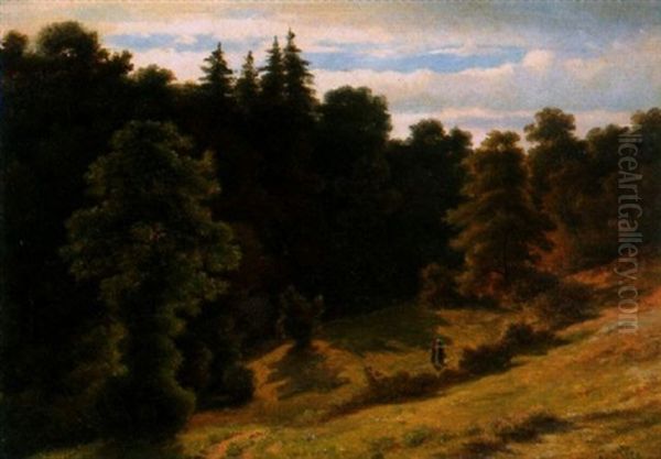Motiv Aus Der Umgebung Von Schwabisch Hall - view 1