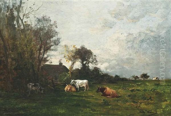 Paysage Avec Les Vaches - view 1