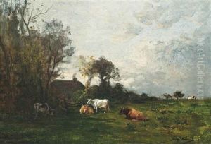 Paysage Avec Les Vaches