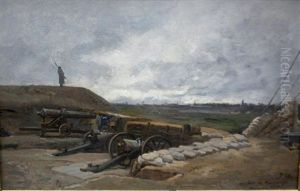 Un Fort De Montrouge by Jules Hereau