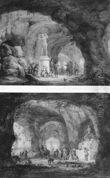 Bild Einer Hohle Mit Figuren - view 1