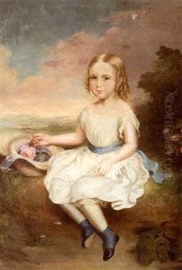Anne Clay Mcdowell, Granddaughter Of Henry Clay (copy After Unknown Artist) by Ella Sophonisba Hergesheimer