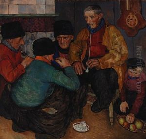 Volendam Fishermen by Georg Hering