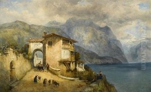 On A North Italian Lake by George Edwards Hering