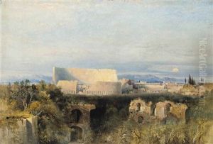 The Colosseum From The Palace Of The Caesars, Rome
