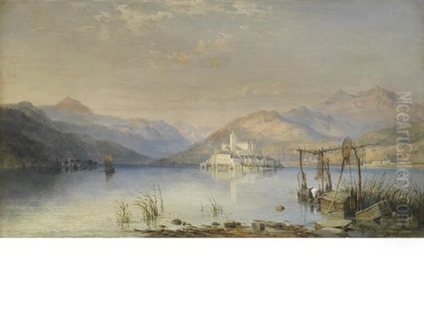 Italian Lakeland Landscape - view 1