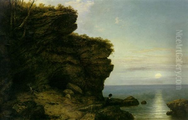 Long I Looked Out For The Lad She Bore On The Open Desolate Sea And I Think He Sailed To The Heavenly Shore For He Came Not Back To Me - view 1