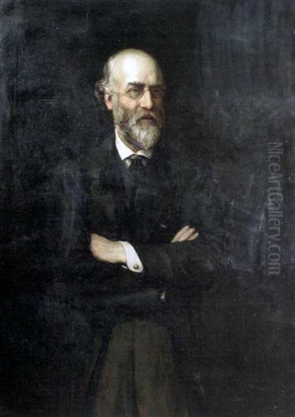 Portrait Of Bernard Samuelson Esq., Mp - view 1