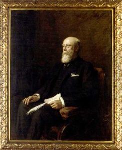 Portrait Of Robert Lewis, Seated by Sir Hubert von Herkomer