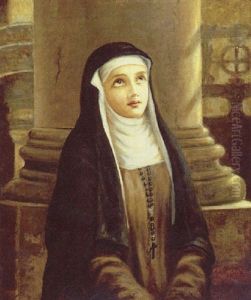 Portraet Af Nonne I Bon