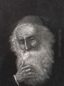 Portrait Of A Scholar by Sir Hubert von Herkomer