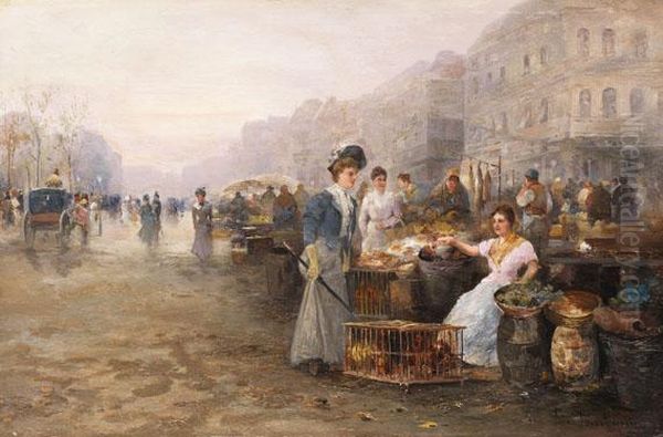Marche A Anvers (markttag In Antwerpen) - view 1