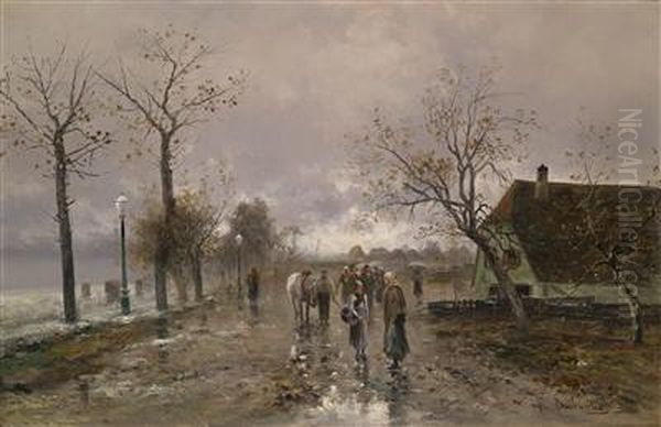 On The Village Road - view 1